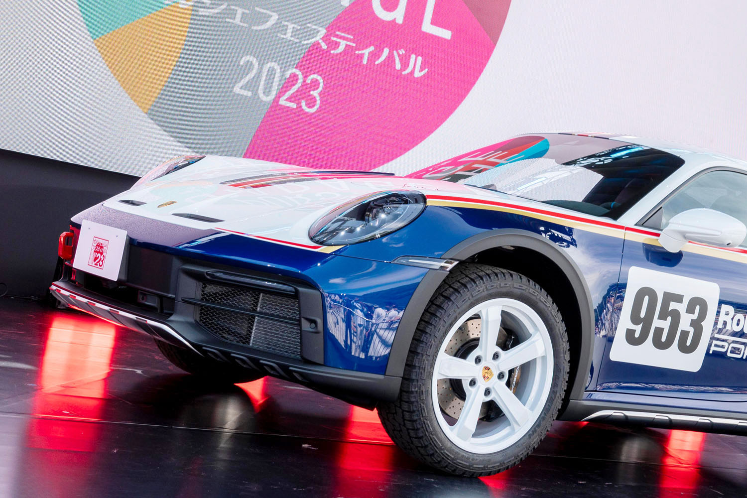 ポルシェフェスティバル'23密着レポ】純正アゲ仕様「911ダカール」が