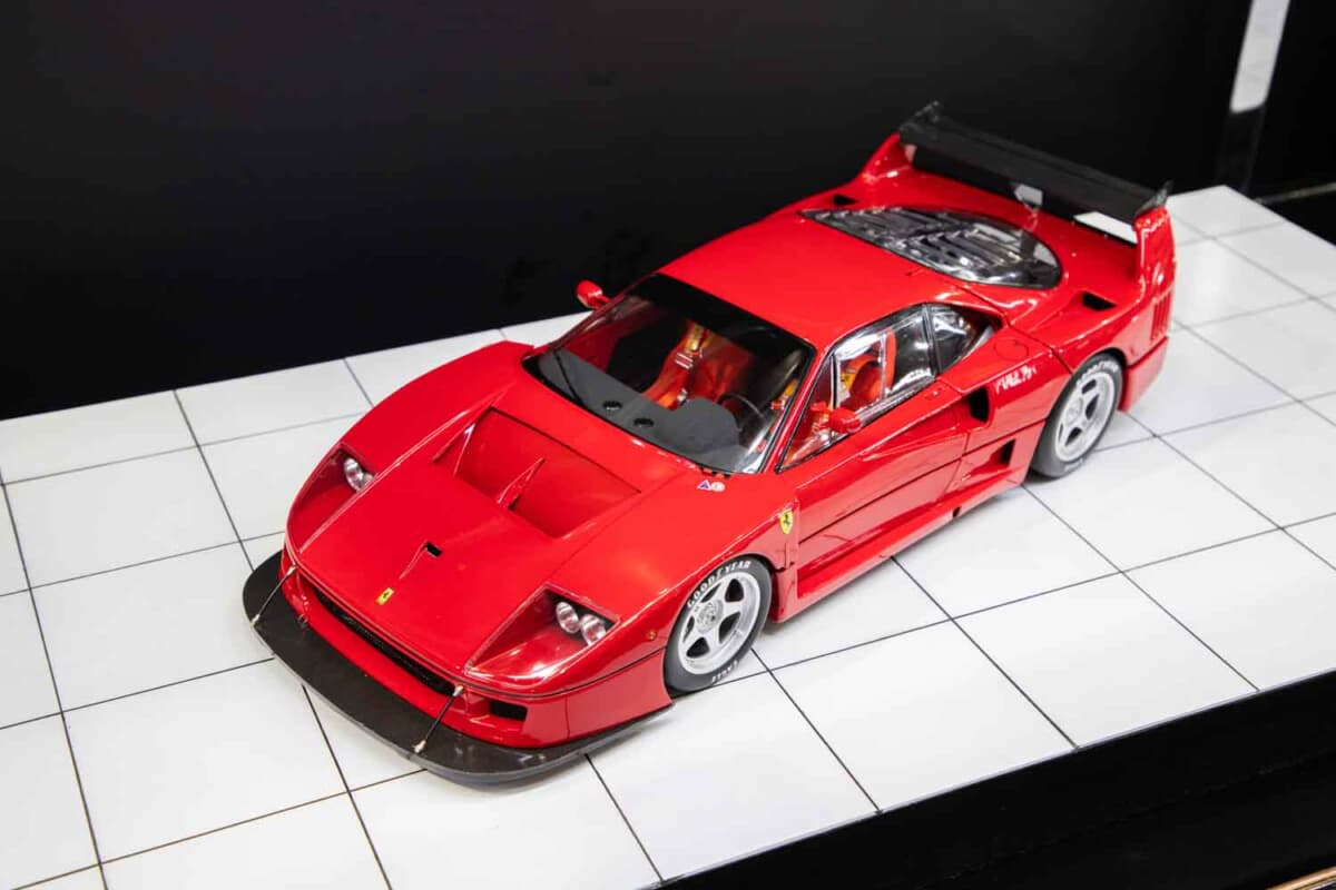 画像ギャラリー】14万3000円のフェラーリ「F40」も登場！ 全日本模型