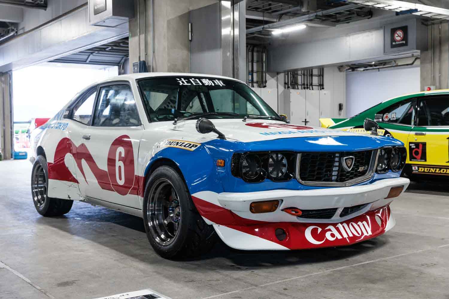 ハコスカGT-Rの時代を終わらせたマツダ「サバンナRX-3」箱車の祭典で 