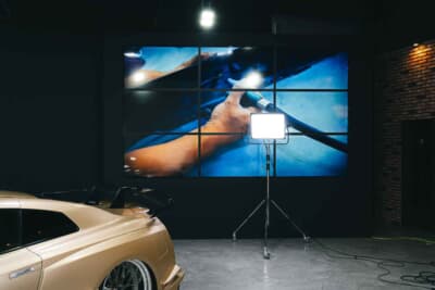 KUHL DEPARTUREは車両持ち込みが可能なレンタルスタジオとしても利用できる