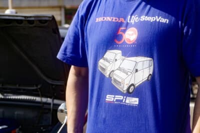 ホンダ ライフ：35年間で得られた経験値を活かして、SPI＝Special Parts Iwamotoとして、ライフ仲間の旧車生活をサポートしている