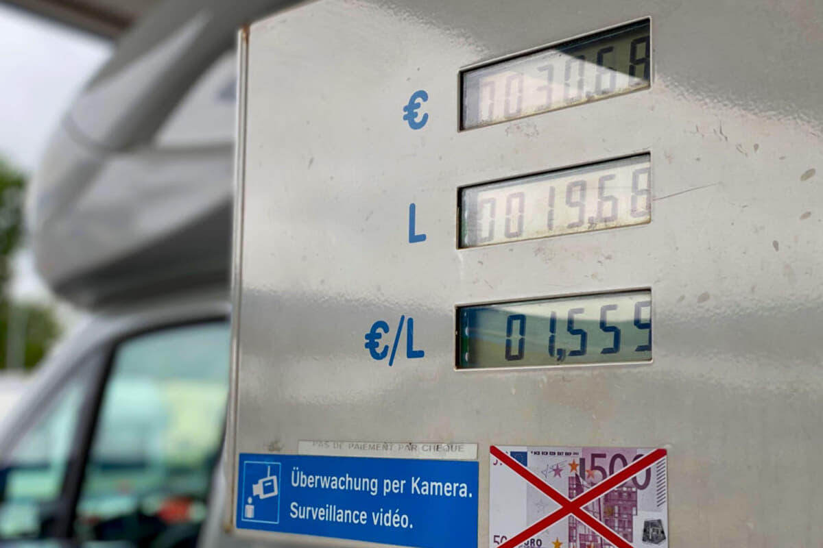 ルクセンブルクはガソリンが安い！