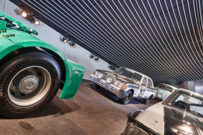 優勝したカーNo.33の280Eはメルセデス・ベンツミュージアムに展示されている