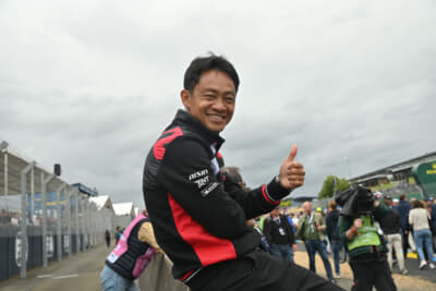 TOYOTA GAZOO Racingの顔でもある脇阪寿一選手の姿も！